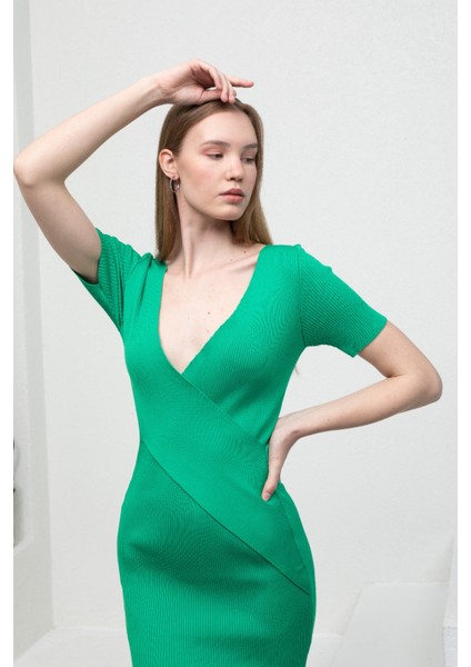 Kadın Mini Elbise Yeşil fiyatları
