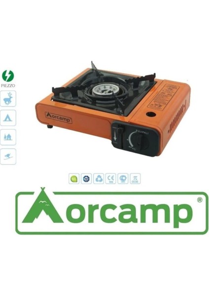 Tekli Portatif Ocak Gaz Stop Emniyetli ( Tüp Bağlantılı ) Plastik Çantalı fırsatları
