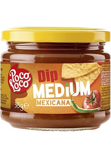 Orta Acılı Meksika Salsa Sosu 315 G 2 Adet