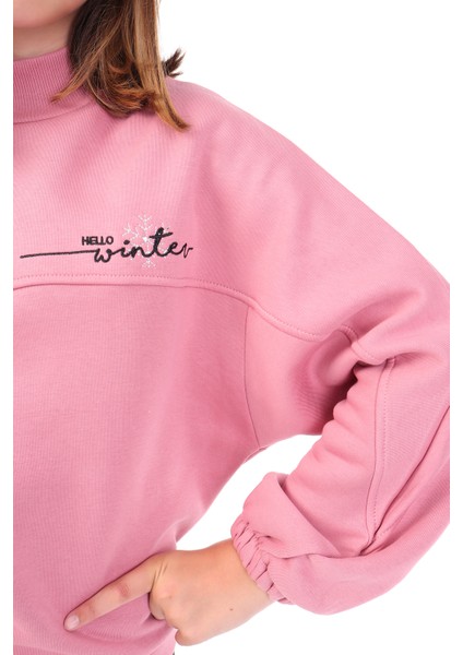 Toontoy Kız Çocuk Nakışlı Sweatshirt modelleri