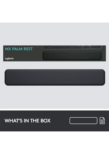 Logitech Mx Palm Rest Mx Klavye Bilek Istirahat Pad