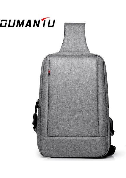 Su Geçirmez Oxford Kumaş Göğüs Çantası Büyük Kapasiteli Messenger Çanta (Yurt Dışından)