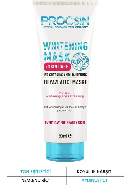 PROCSIN Beyazlatıcı ve Ton Eşitleyici Maske 80 ML