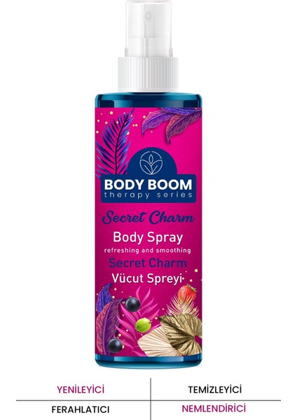 Body Boom Secret Charm Vücut Spreyi 100 ML