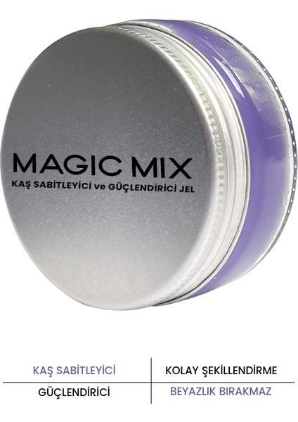 Magic Mix Kaş Sabitleyici ve Güçlendirici Jel 50 ML