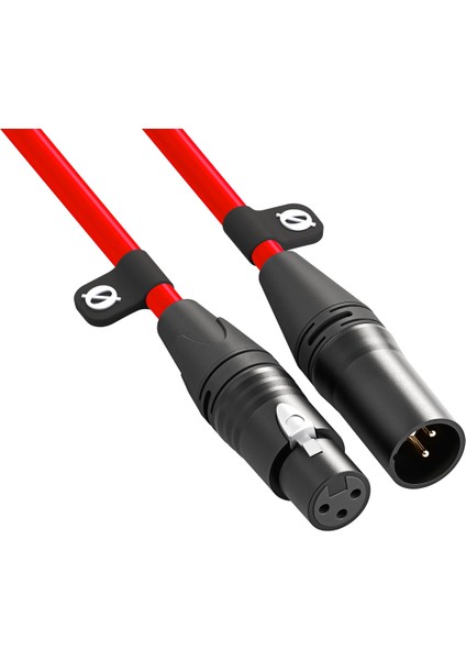 Xlr Kablo 6 mt (Kırmızı)