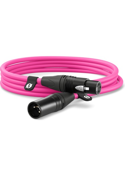 Xlr Kablo 3 mt (Pembe)