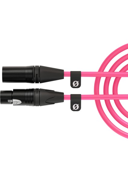 Xlr Kablo 3 mt (Pembe)