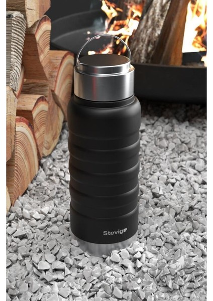 4 Outside Paslanmaz Çelik Termos Bardak 400 ml ST-202 Travel Mug