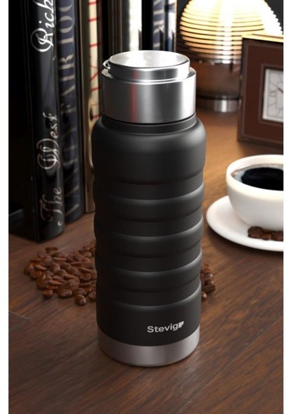 4 Outside Paslanmaz Çelik Termos Bardak 400 ml ST-202 Travel Mug