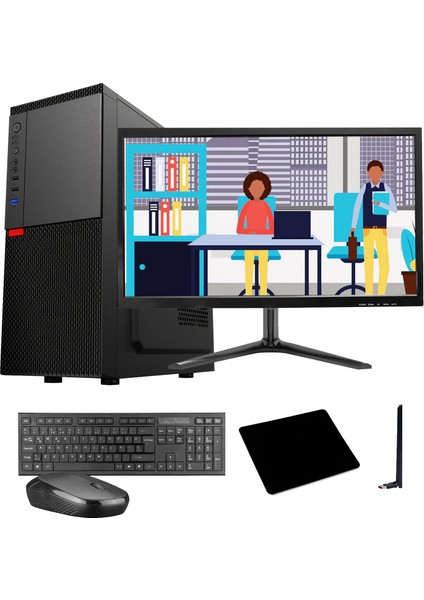 Workforce OF510-024 I5-10400F 16GB Ram 512GB SSD R5 230 T-19,5 Masaüstü Ofis Bilgisayar