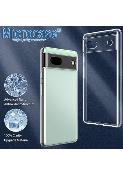 Google Pixel 7A Slim Serisi Soft Tpu Silikon Kılıf - Şeffaf AL3324 fırsatları
