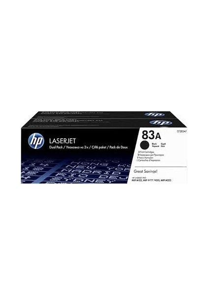 83A Black Toner Orijinal (Tek 1 Adetdir)