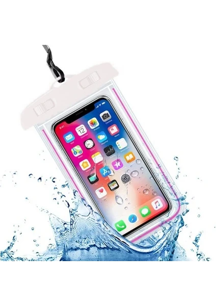 Case 4U Samsung Xiaomi Apple iPhone Oppo Realme Oneplus Vivo Omix Nokia Lg Huawei Tüm Telefon Modellerine Uyumlu Askılı Deniz Altı Suya Dayanıklı Kılıf