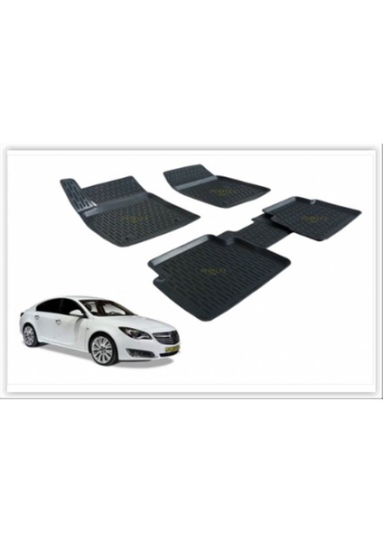 PXM-OP11-PASPAS 3D X-Mat Havuzlu Opel Insıgnıa 08 Siyah
