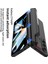 Samsung Galaxy Z Fold4 5g Bileklik Kickstand Manyetik Menteşe Pc Kılıf Pen Yuvası Katlanır Telefon Kapağı Temperli Cam Ekran Film (Yurt Dışından) 3