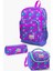 Kids Lavanta Pembe Kalpli Desenli 3’lü Okul Çanta Seti SET0123463 1