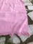 Plaj Havlusu Jakarlı 70 x 140 cm Pembe 1