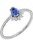 Pırlanta ve Mavi Safir Taşlı Derin Yüzük 0417R0277 1