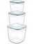 Fresh Box Derin Kare 3'Lü Set Saklama Kabı Lc360 Lc360 2