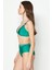 Simli Üçgen Bikini Takım 3220 Yeşil 3