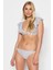 Fırfırlı Bikini Takım 3222 Siyah/gri 2