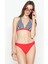 Uzun Üçgen Bikini Takım 3202 Lacivert/kırmızı 1