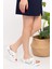 Pastel Çiçekler Desenli Çapraz Model Açık Airmax Taban Ortopedik Terlik 2