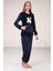 Cepli Baskılı Polar Pijama Takım 4