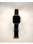 Amax Ultra Watch 8 Ultra 49MM Vidalı Amax Ultra Akıllı Saat 2li Kordon (Turuncu Deri - Siyah Slikon) 3