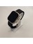 Amax Ultra Watch 8 Ultra 49MM Vidalı Amax Ultra Akıllı Saat 2li Kordon (Turuncu Deri - Siyah Slikon) 5