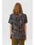 Bohem Tarz Kısa Kollu Desenli Gömlek 4