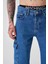 Kargo Cepli Baggy Fith Jeans Lacivert 3