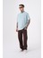 Unisex Relaxed Yıkamalı Basic T-Shirt Ether 3