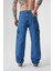 Kargo Cepli Baggy Fith Jeans Lacivert 2