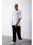 Oversize Oregon 20 Baskılı Pamuklu T-Shirt Beyaz 3