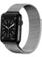 Apple Watch 2/3/4/5/6/7/8/se/nike 38MM 40MM 41MM Metal Kordon Paslanmaz Çelik Örgü (Krd-01) 2
