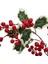 1 Adet, Yapay Kırmızı Berry Garland Yılbaşı Dekoru, Çam Kozalağı Garland ile Berry Garland Çelenk ve Düğün Masa Parti Tatil Yeni Yıl Zanaat (190 Cm) Için Yeşil Yapraklar (Yurt Dışından) 3