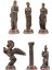 (Sadece Satranç Taşı Isteyene) Gifthome Büyük, Metal, Pegasus Figürlü, Antik Satranç Taşı 1