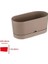 Saksı Balkon Begonya 30 cm Krem 2