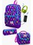 Kids Mor Pembe Kaktüs Desenli Usb'li 3’lü Okul Çanta Seti SET0123273 1