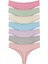 Kadın Fitilli Brazilian Tanga 7 Li Paket Set - Açık Renk 2