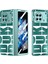 Vivo x Kat Yeşil Için Ekroplatma Katlama Çantası (Yurt Dışından) 1