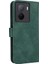 Cilt Fe Deri Telefon Kılıfı Vivo Iqoo Z7 Yeşil (Yurt Dışından) 4