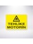 Tehlike Motorin 21X30 cm Yapışkanlı Levha 1
