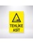 Tehlike Asit 21X30 cm Yapışkanlı Levha 1