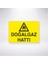 Doğalgaz Hattı 21X30 cm Yapışkanlı Levha 1