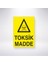 Toksik Madde 21X30 cm Yapışkanlı Levha 1