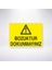 Bozuktur Dokunmayınzı 21X30 cm Yapışkanlı Levha 1