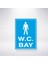 Wc Bay 21X30 cm Yapışkanlı Levha 1